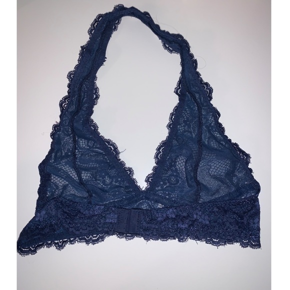 Navy Blue lace bralette - Picture 3 of 3